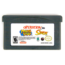 Mouse Trap / Operation / Simon (Nintendo Game Boy Advance / GBA)