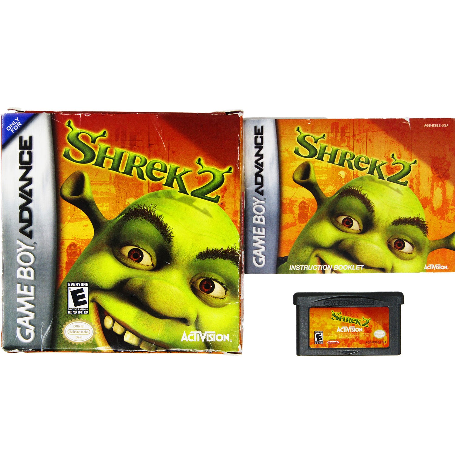 Shrek 2 (Nintendo Game Boy Advance / GBA) – Retro MTL