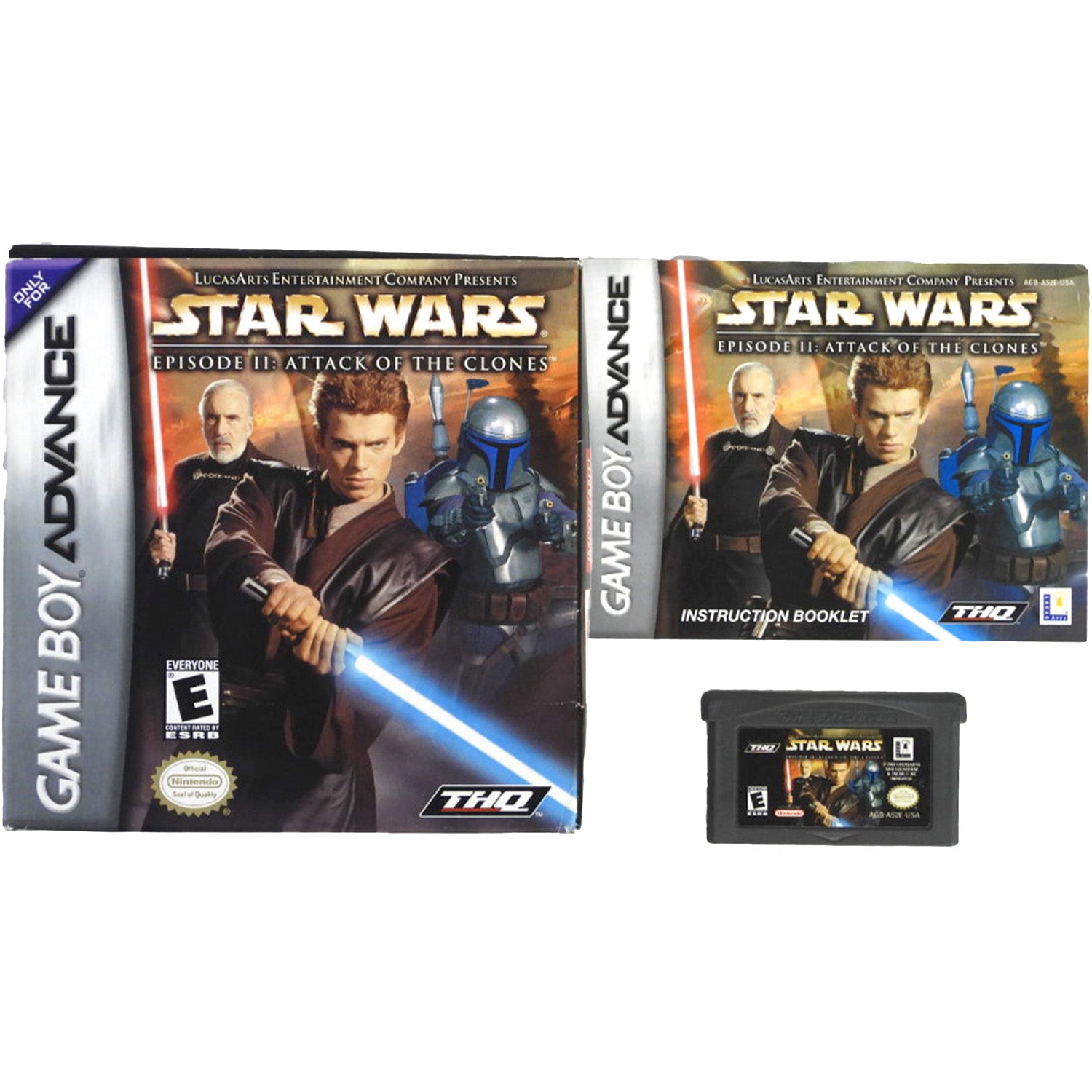 Star Wars Episode II 2: Attack of the Clones (Nintendo Game Boy Advance / GBA)