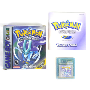 Pokemon Version Cristal Nintendo Gameboy Color Gbc Fra Cartridge Only Pokemon Version Cristal Nintendo Gameboy Color Gbc Fra Cartridge Only