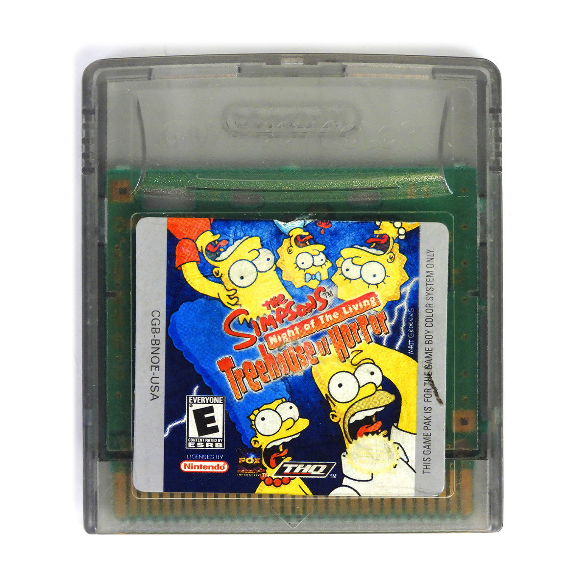 The Simpsons: Night Of The Living Treehouse Of Horror (Nintendo Game B ...