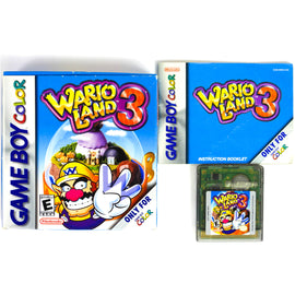 Wario Land 3 (Nintendo Game Boy Color / GBC)