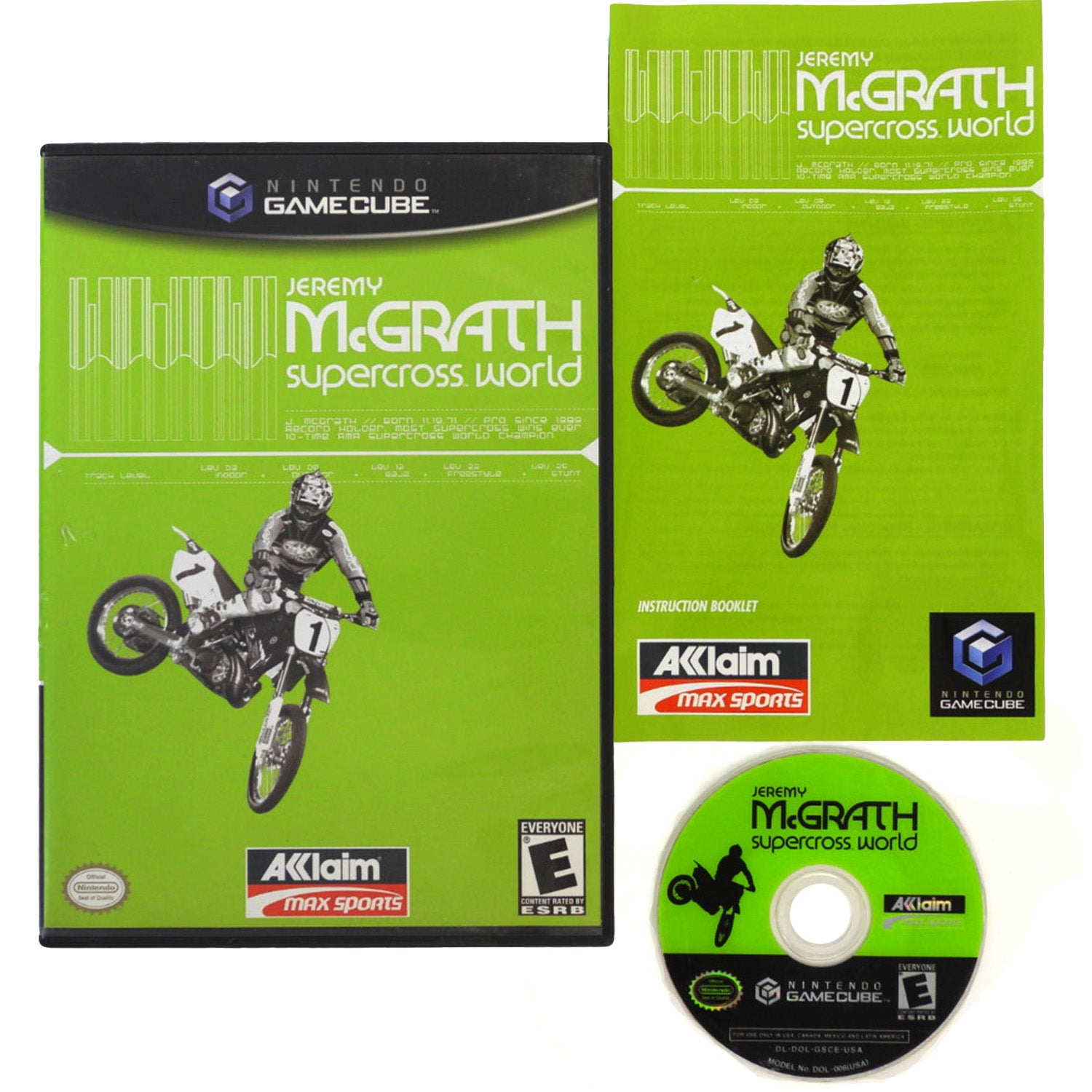 Jeremy McGrath Supercross World (Nintendo GameCube)