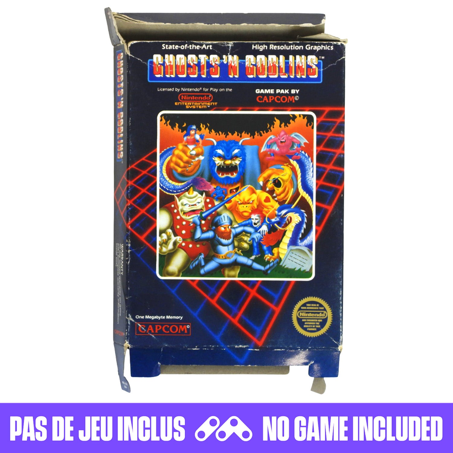 Ghosts 'n Goblins [Box] (Nintendo / NES)