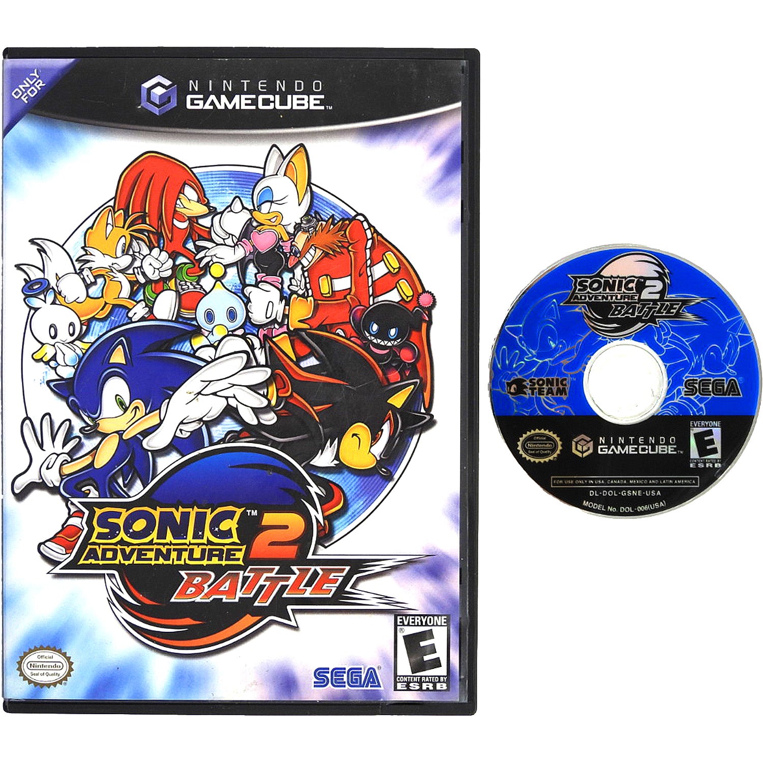 GC★SONIC ADVENTURE 2 BATTLE 海外版 Sonic Adventure 2 Battle - Thrilling Sonic Action on GameCube