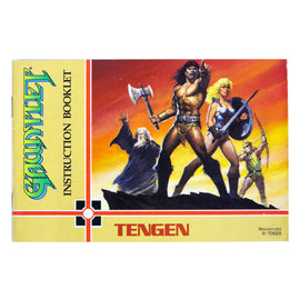 Gauntlet [Tengen] [Manual] (Nintendo / NES)