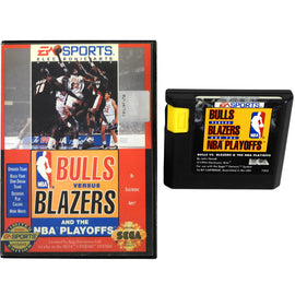Bulls Vs Blazers and The NBA Playoffs [Limited Edition] (Sega Genesis)