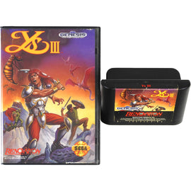 Ys III Wanderers from Ys (Sega Genesis)