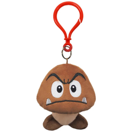 Porte-clés en peluche Super Mario Bros Goomba 4" [Little Buddy]