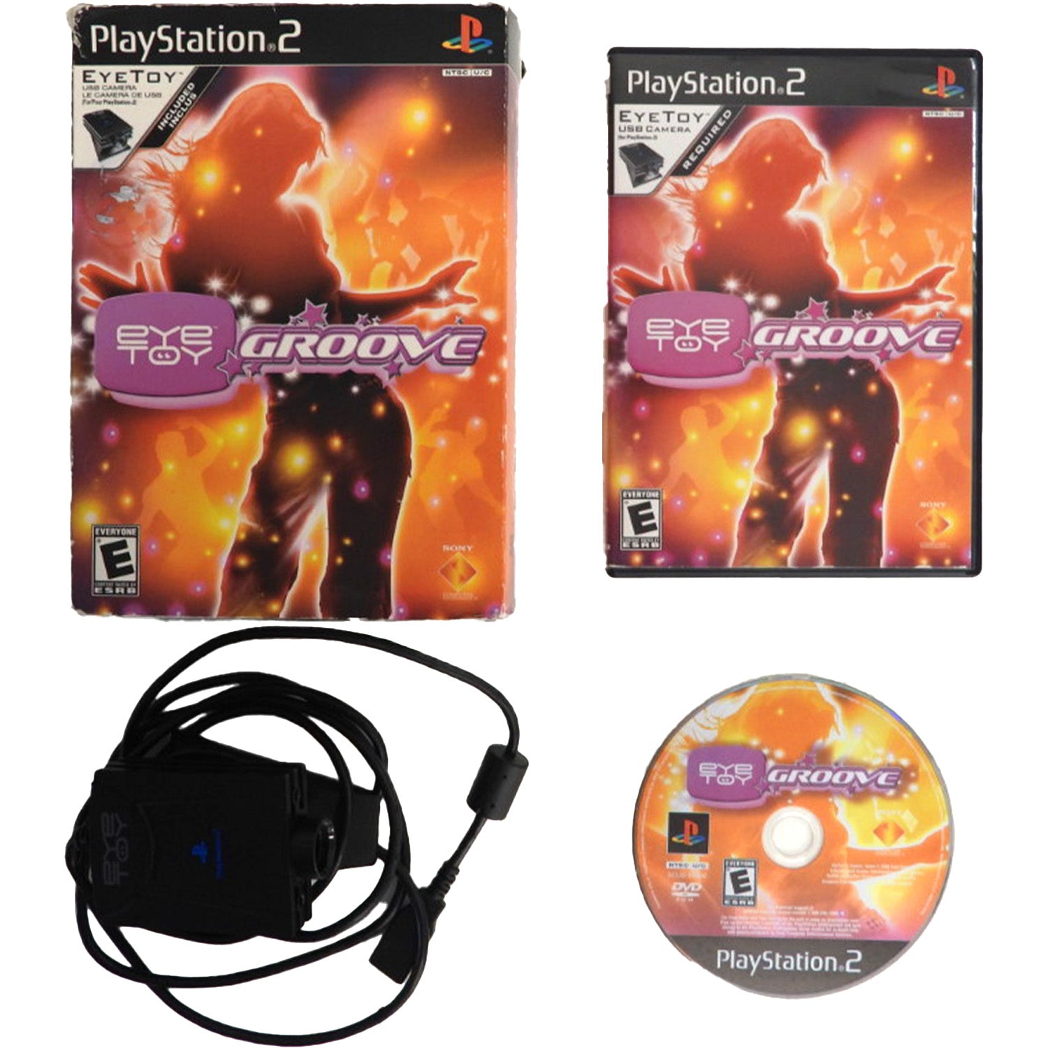 Eye Toy Groove [Camera Bundle] (PlayStation 2 / PS2)