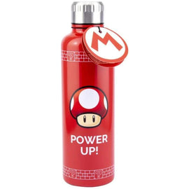 Bouteille d'eau en acier inoxydable Super Mario Power Up!