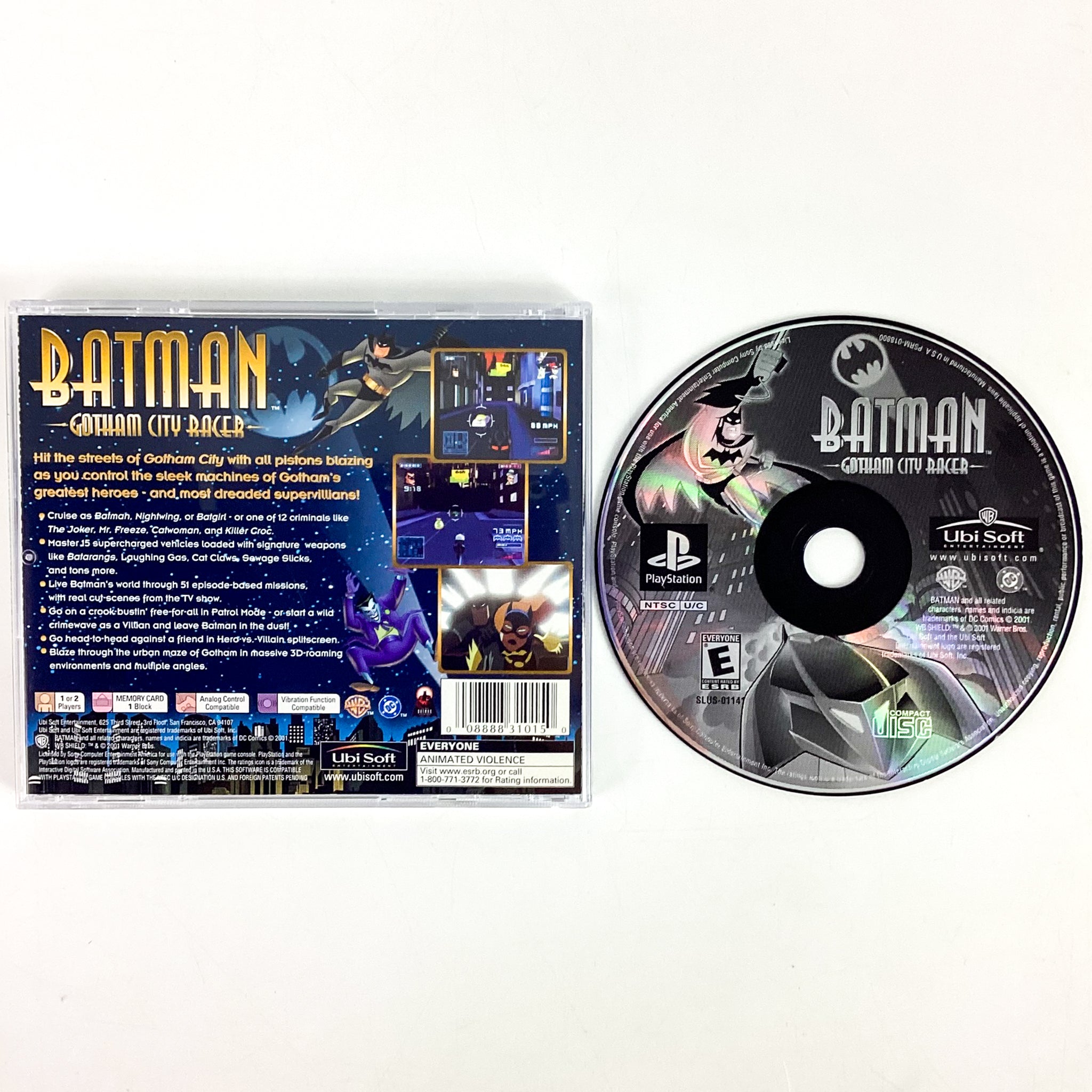 Batman Gotham City Race (PlayStation / PS1) – Retro MTL