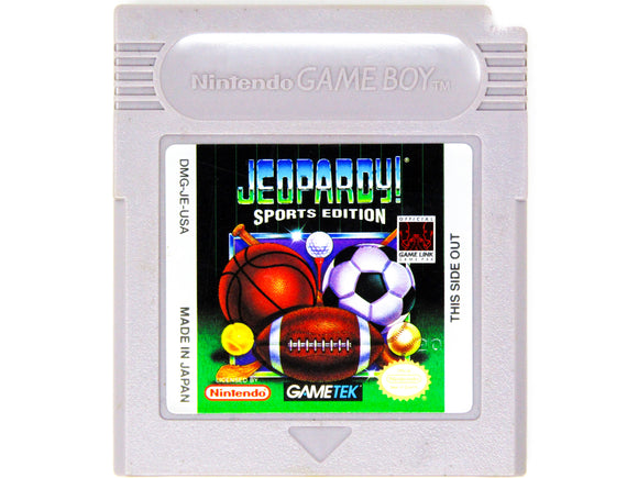 Jeopardy Sports Edition (Game Boy)