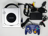 Nintendo GameCube System [DOL-101] Platinum with 1 Unofficial Controller