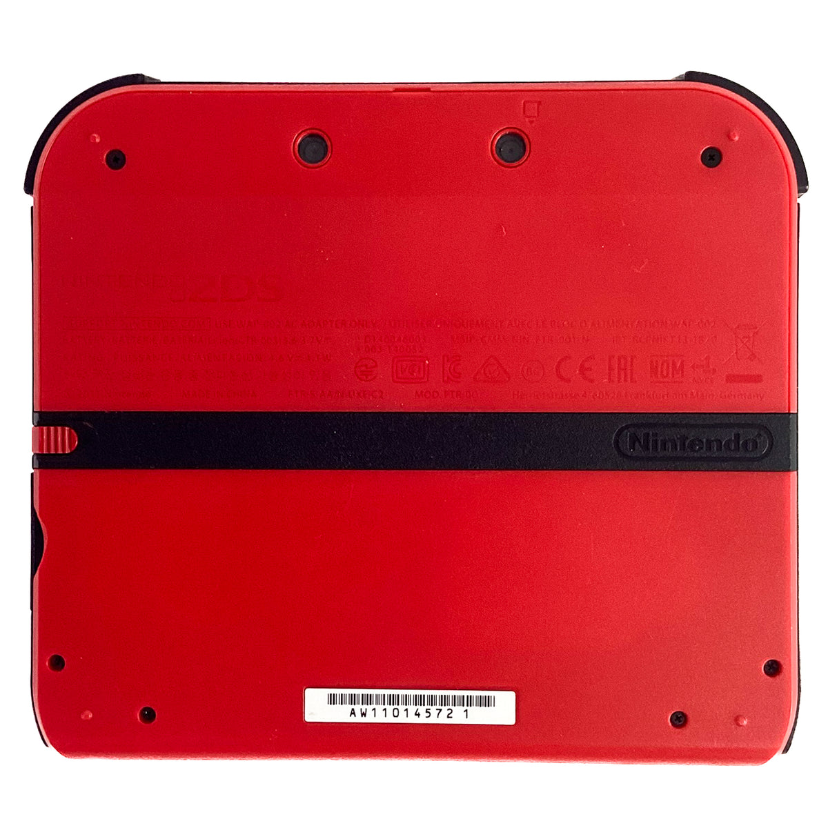 Nintendo 2DS System Crimson Red [Version 2] – Retro MTL