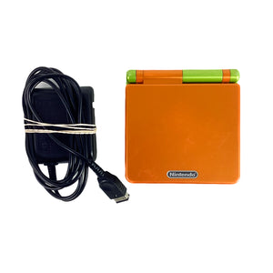 Nintendo Game Boy Advance SP System [AGS-001] Lime And Orange (GBA)