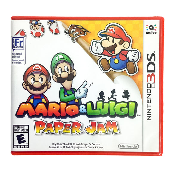 Mario & Luigi: Paper Jam [Red Box] (Nintendo 3DS)