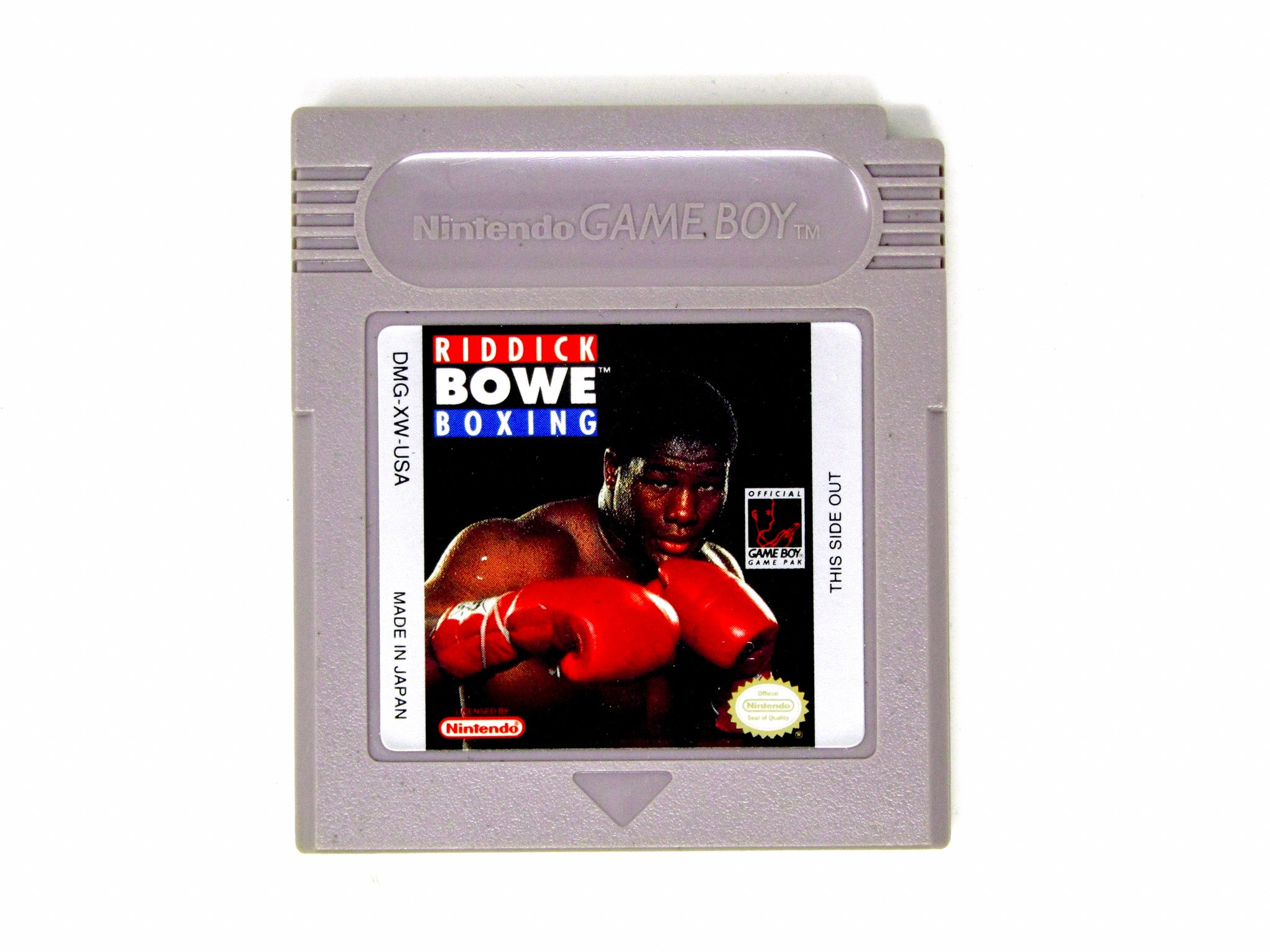 Super Nintendo Riddick Bowe boxing store game