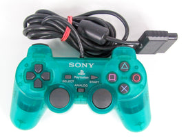 Clear Green DualShock 2 Controller (PlayStation 2 / PS2)