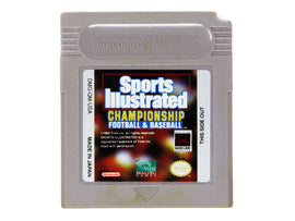 Sports Illustrated Championship Football & Baseball (Nintendo Game Boy)