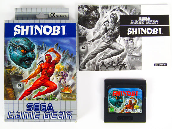Shinobi [PAL] (Sega Game Gear)