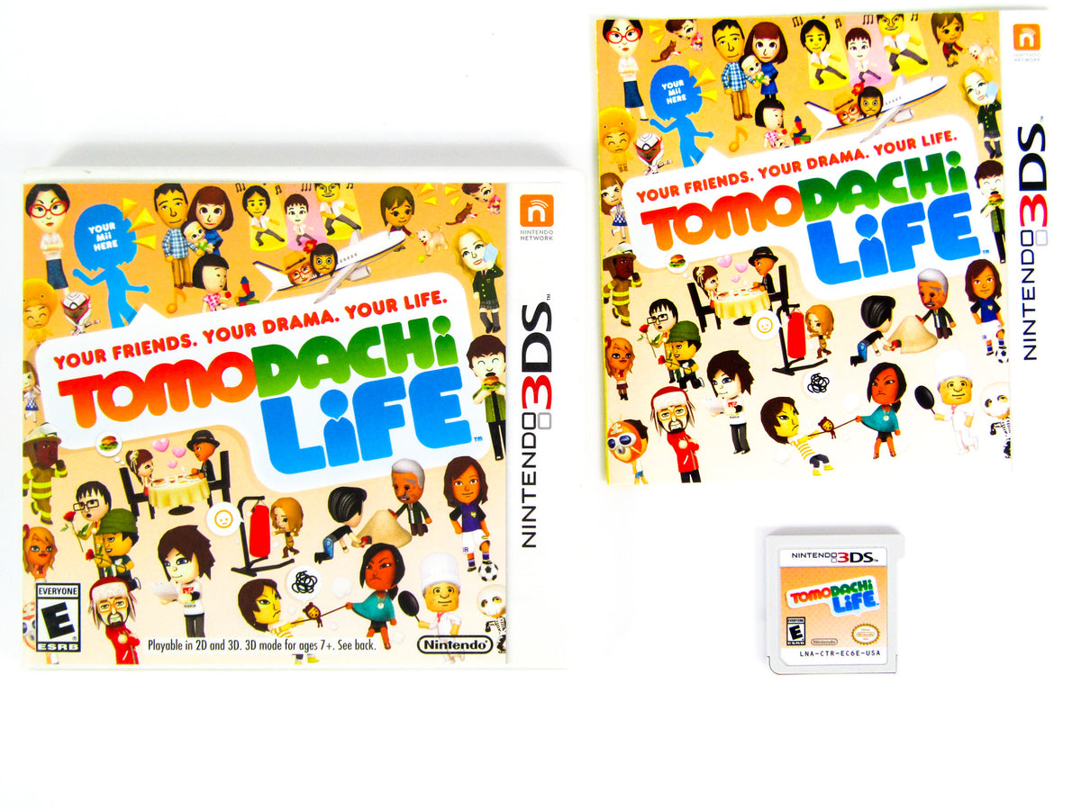 Tomodachi Life Nintendo 3ds Retromtl 2078