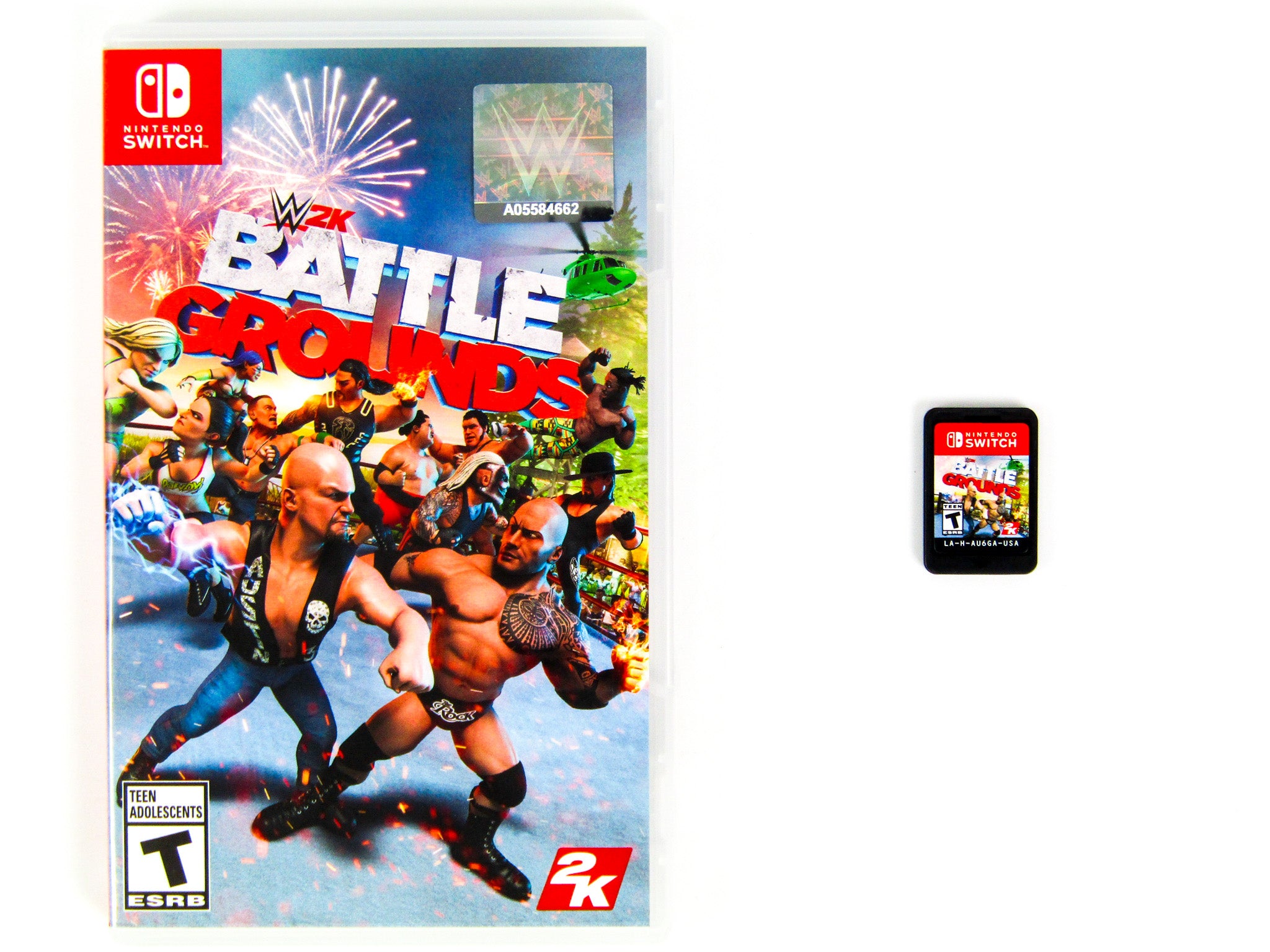 2k Games Wwe Nintendo Switch Battlegrounds Wrestling Wwe2k