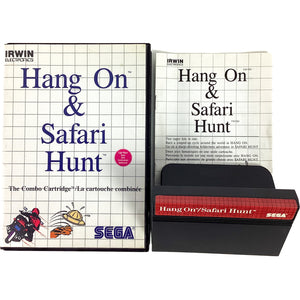 Hang-On and Safari Hunt [CAN Version] (Sega Master System)