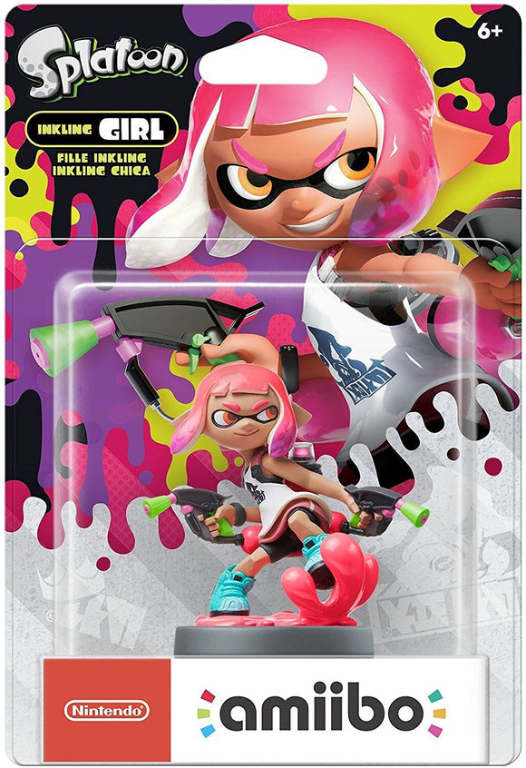 Inkling Girl - Neon Pink - Splatoon Series (Amiibo)