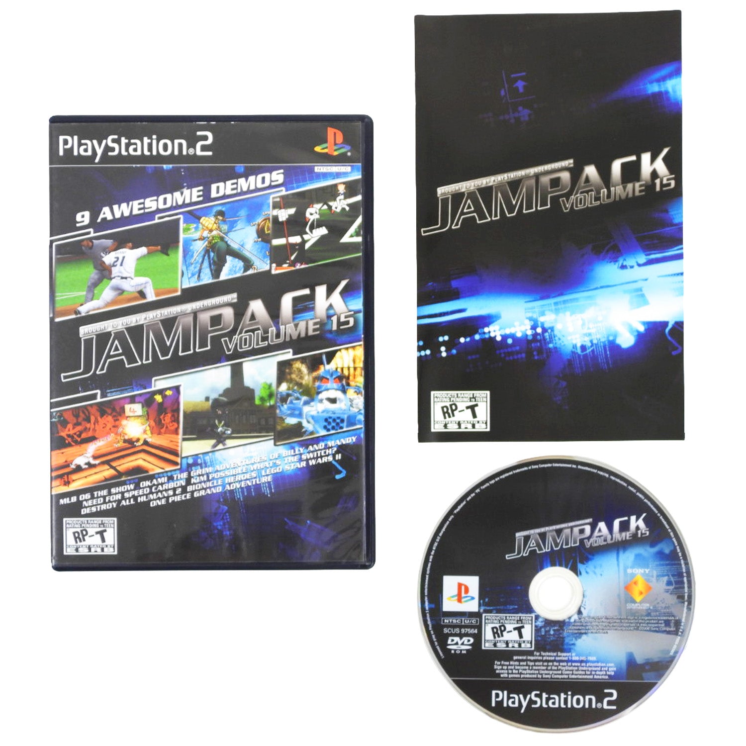 PlayStation Underground Jampack Vol. 15 [RP-T] (PlayStation 2 / PS2)