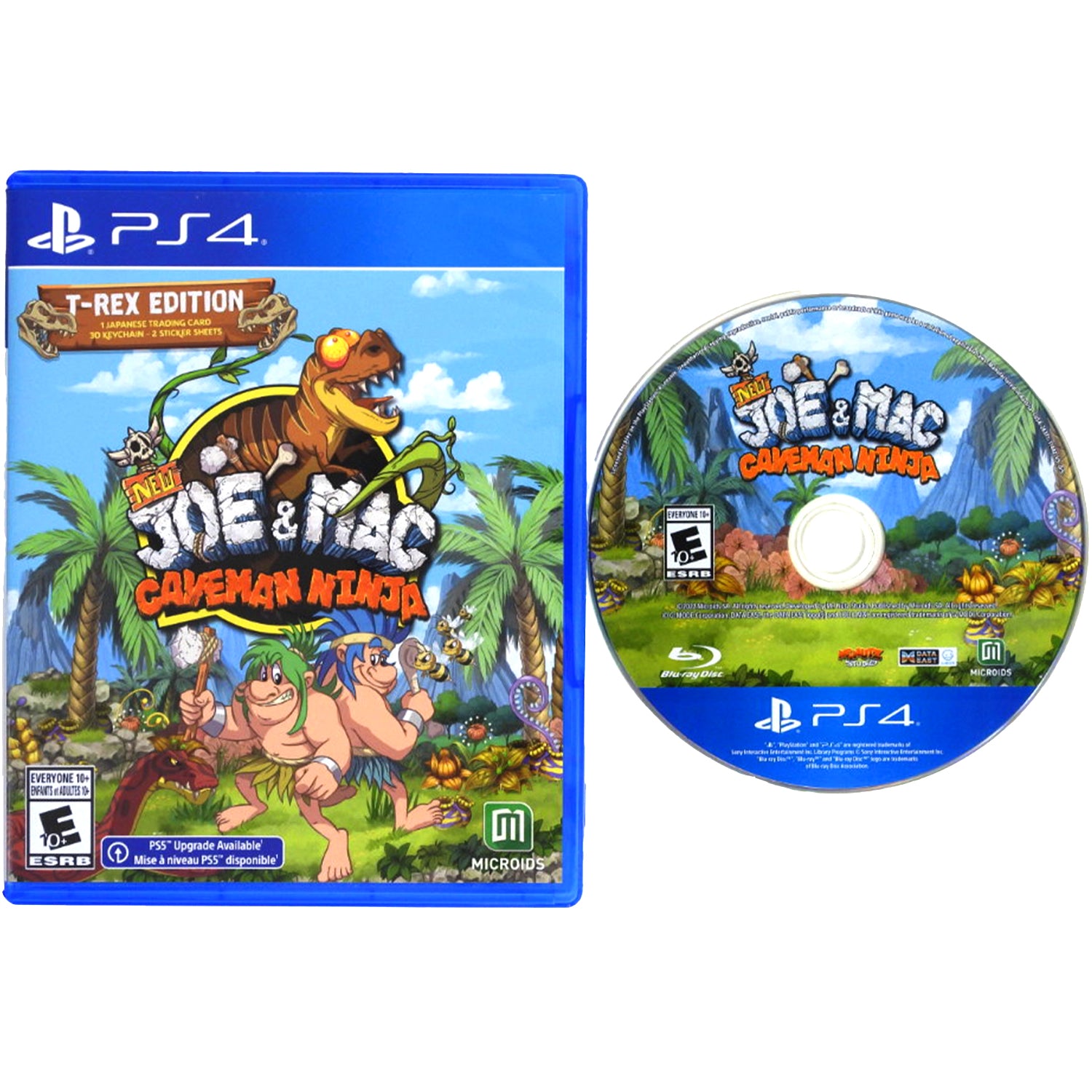 New Joe & Mac: Caveman Ninja [T-Rex Edition] (PlayStation 4 / PS4)