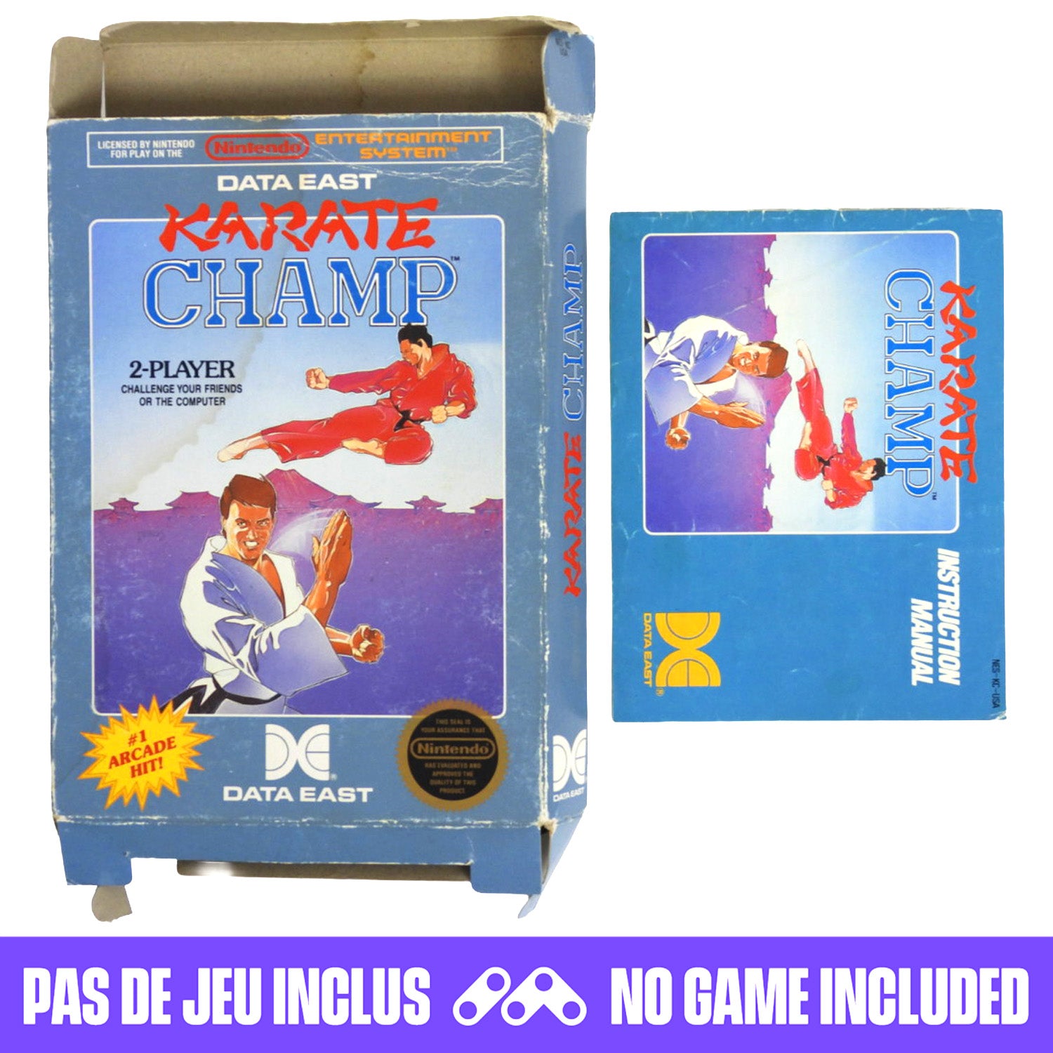 Karate Champ [Box] (Nintendo / NES)