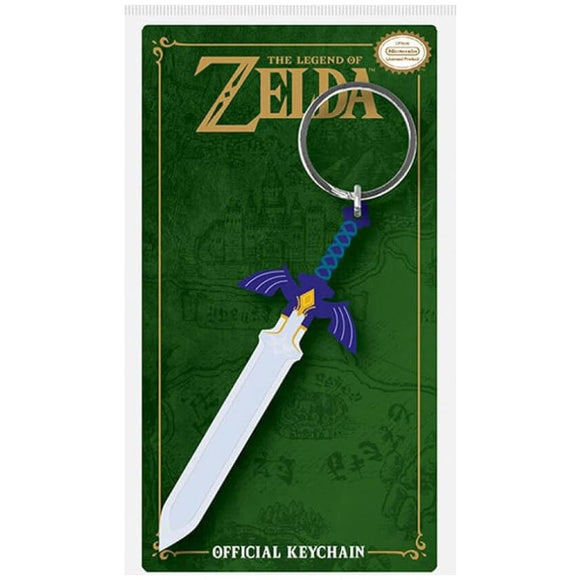 The Legend of Zelda Master Sword Soft PVC Keychain