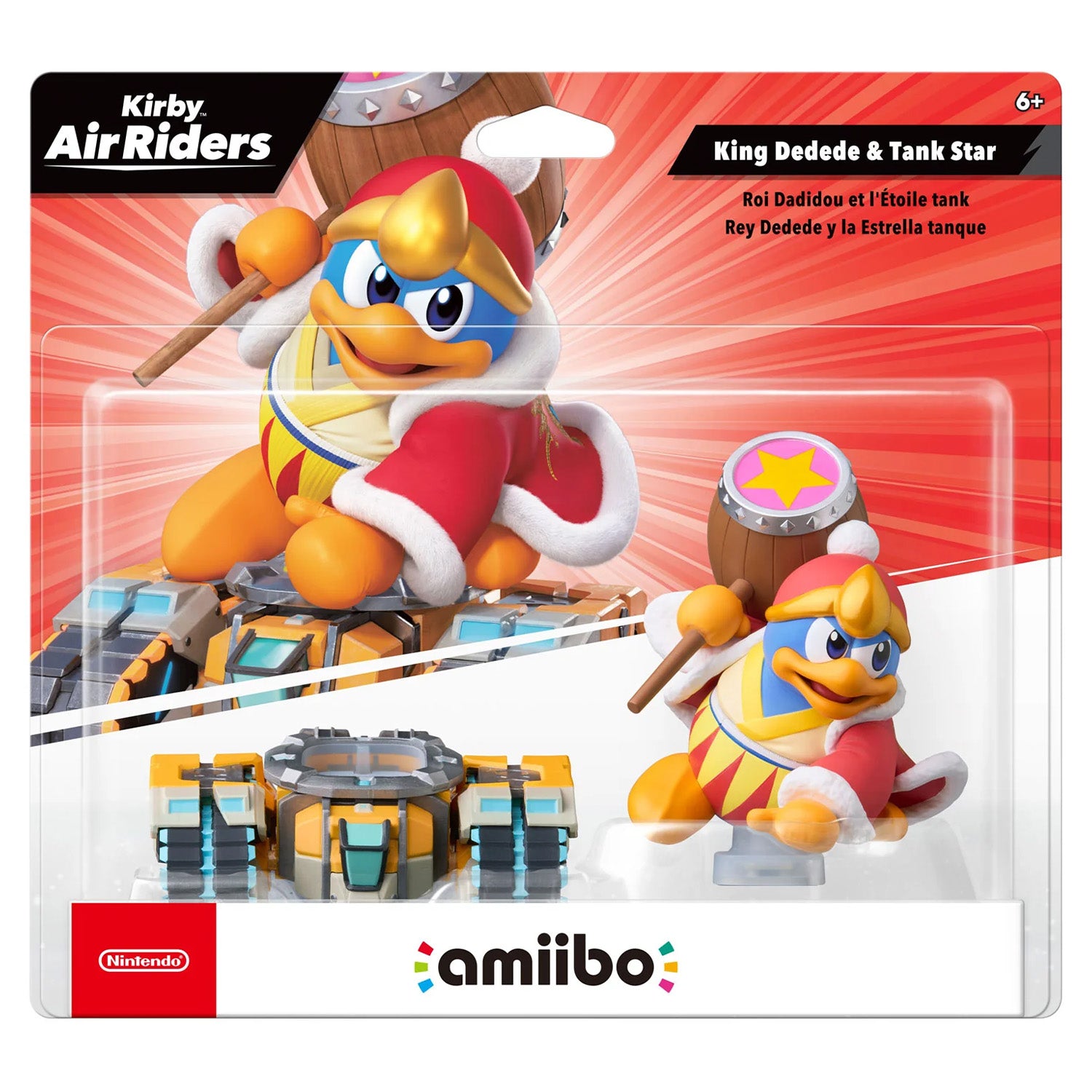 King Dedede & Tank Star - Kirby Air Riders Series (Amiibo)