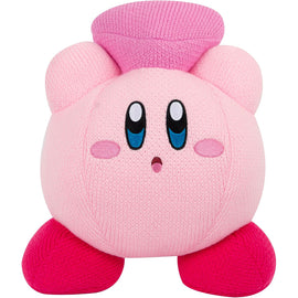 Peluche Kirby coeur en tricot 15''