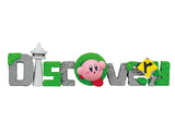 Figurines Kirby et les mots en vinyle [RE-MENT]