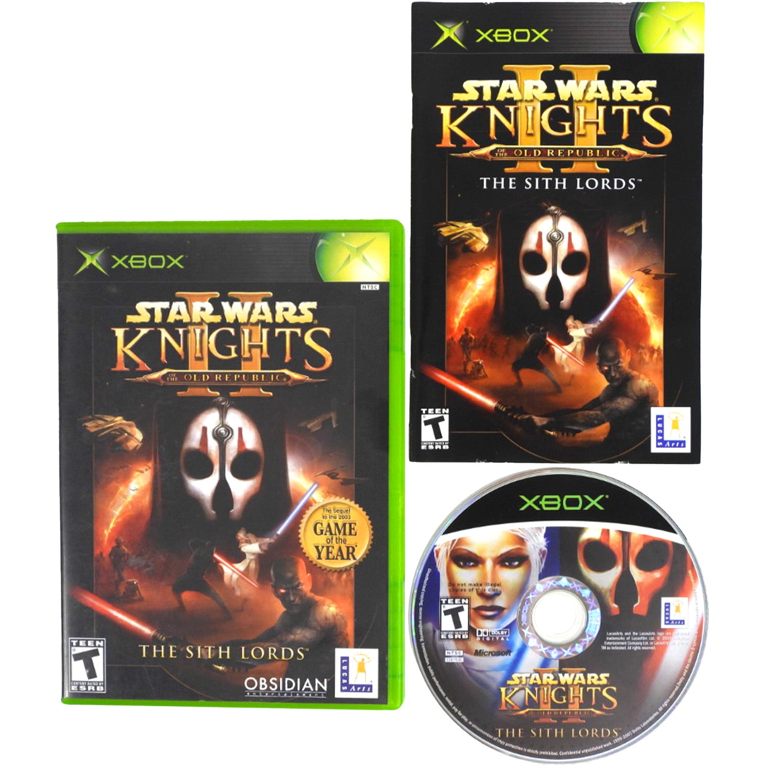 Star Wars Knights Of The Old Republic II 2 (Xbox)
