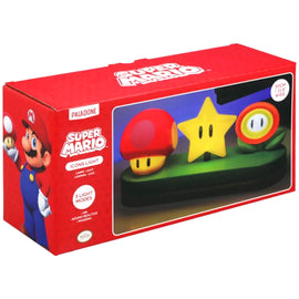 Lampe Super Mario icônes lumineuses