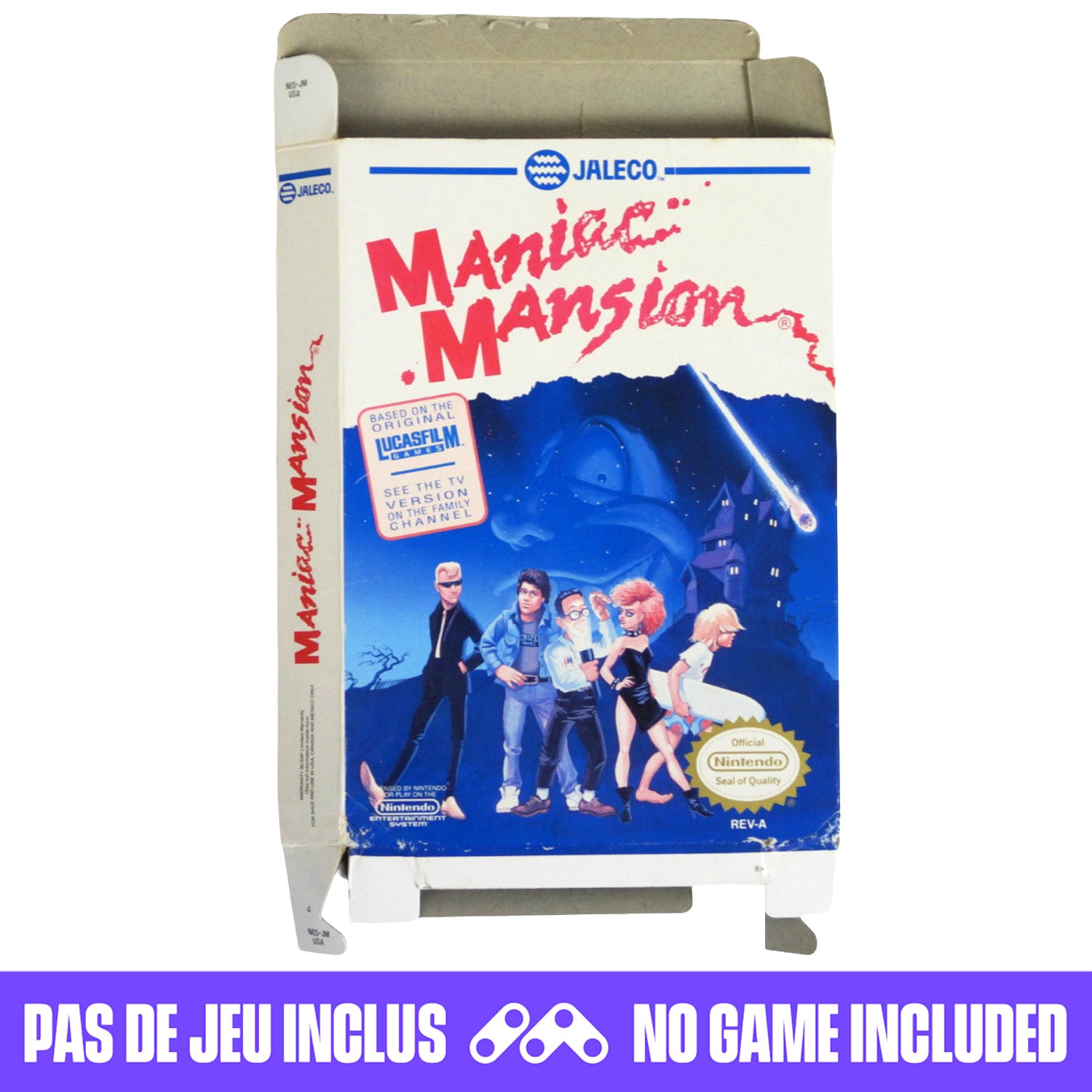 Maniac Mansion [Box] (Nintendo / NES)