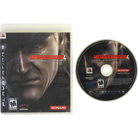 Metal Gear Solid 4: Guns of the Patriots [Not for Resale] (PlayStation 3 / PS3)