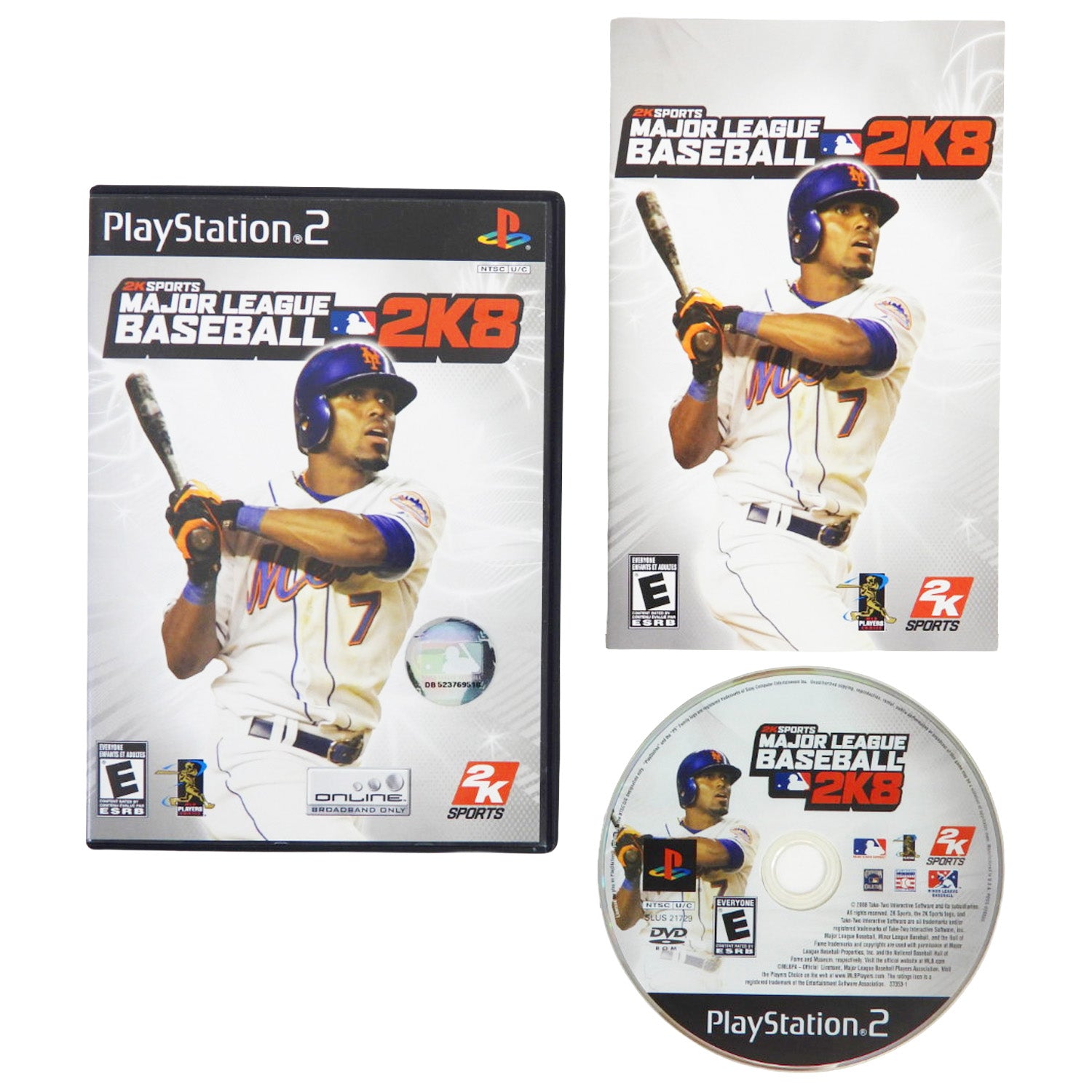 Major League Baseball 2K8 (PlayStation 2 / PS2)
