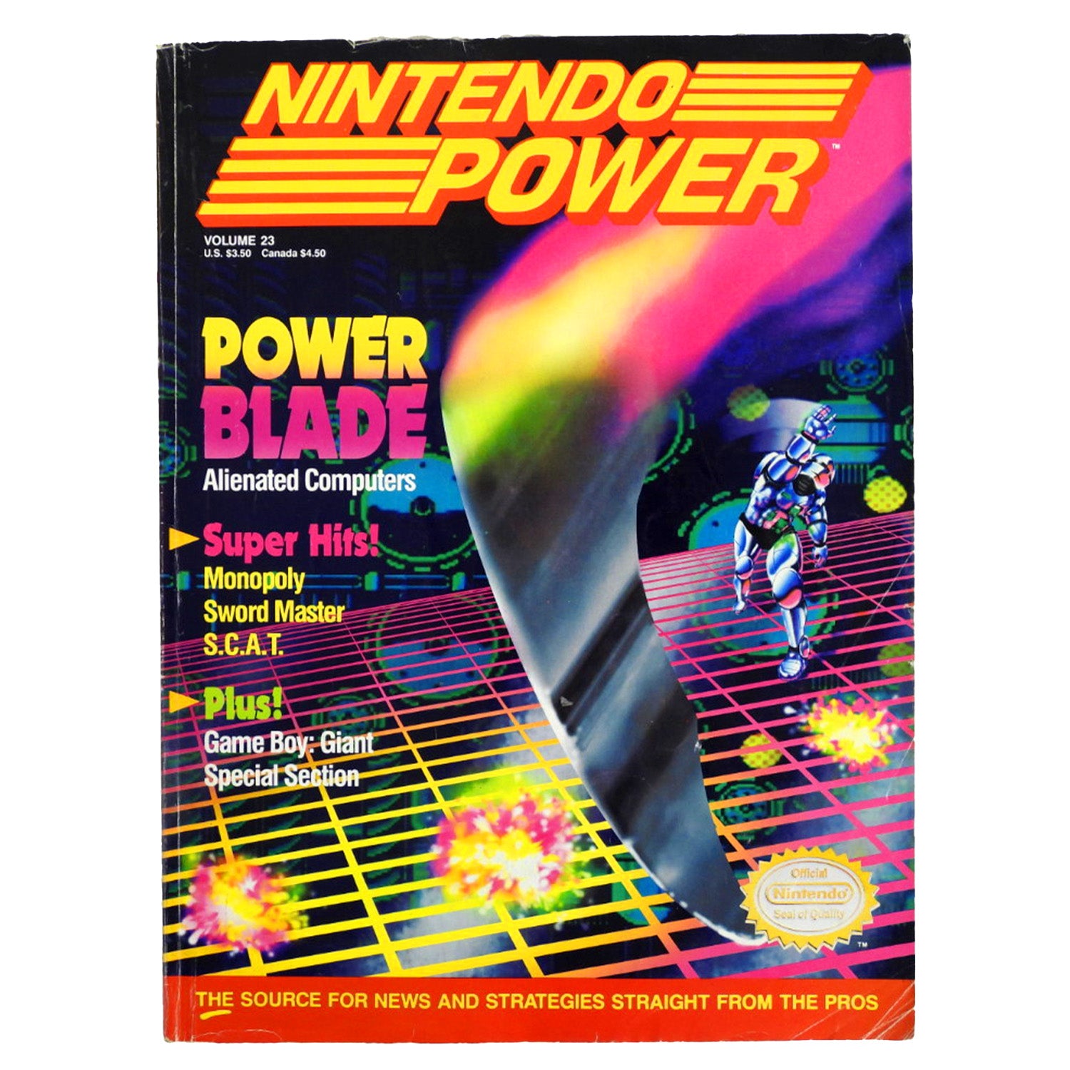 Power Blade [Volume 23] [Nintendo Power] (Magazines)