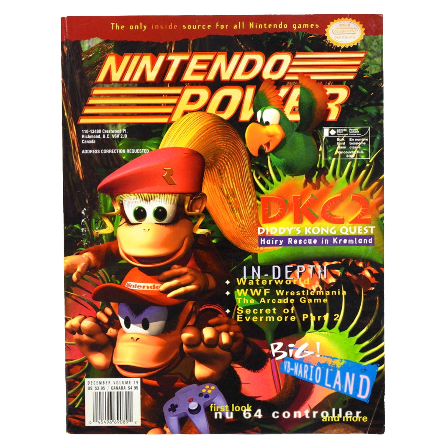 Donkey Kong Country 2 [Volume 79] [Nintendo Power] (Magazines)