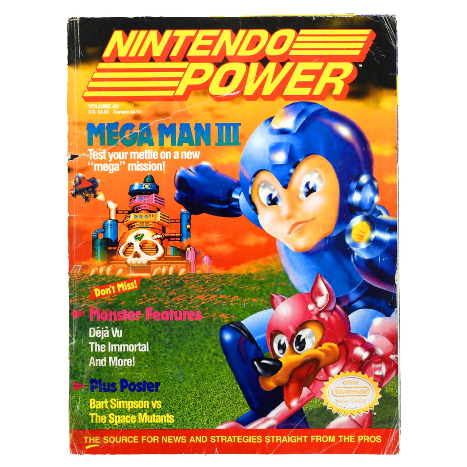Mega Man III 3 [Volume 20] [Nintendo Power] (Magazines)