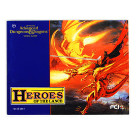 Advanced Dungeons & Dragons: Heroes of the Lance (Nintendo / NES)