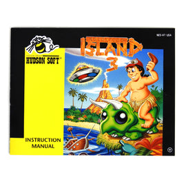 Adventure Island 3 [Manual] (Nintendo / NES)