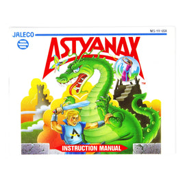 Astyanax [Manual] (Nintendo / NES)