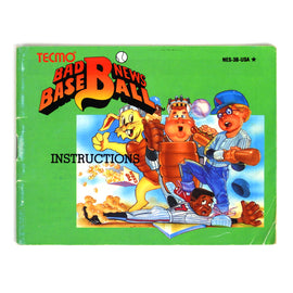 Bad News Baseball [Manual] (Nintendo / NES)