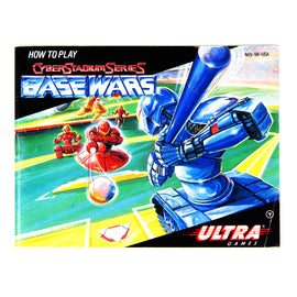 Cyberstadium Series Base Wars [Manual] (Nintendo / NES)