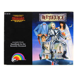 Beetlejuice [Manual] (Nintendo / NES)